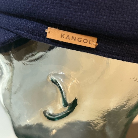 🧢 Kangol Textured Wool Fisherman Cap | Navy Blue | Medium - Picture 3 of 10